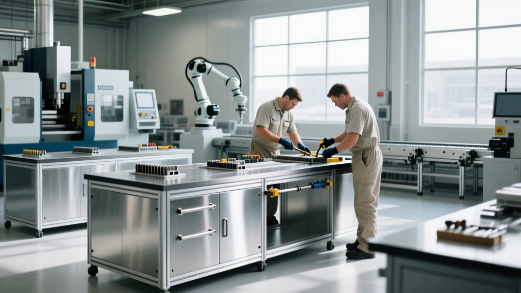Commercial Confectionary Equipment Manufacturer USA: Lean Workstations