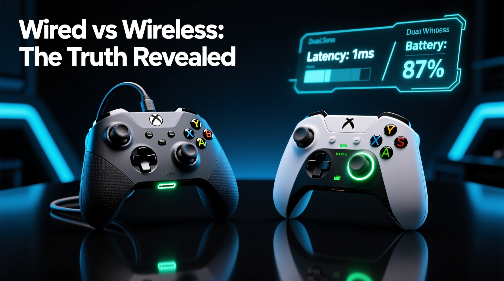 best controller for pc gaming wired vs wireless debate settled