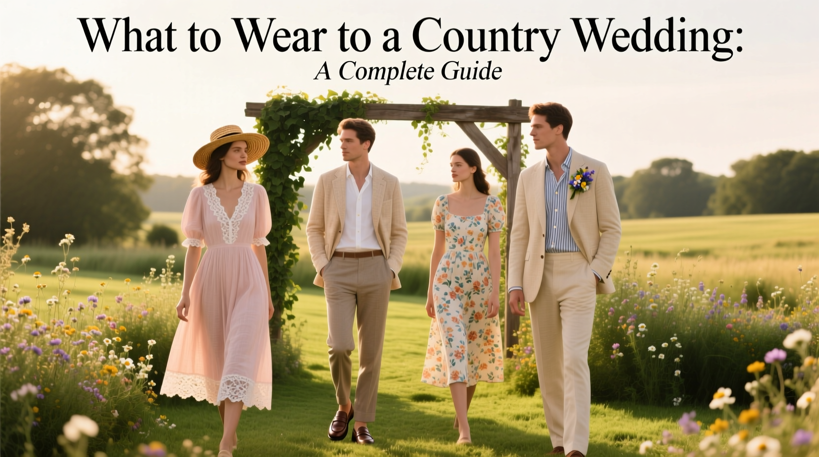 a country wedding