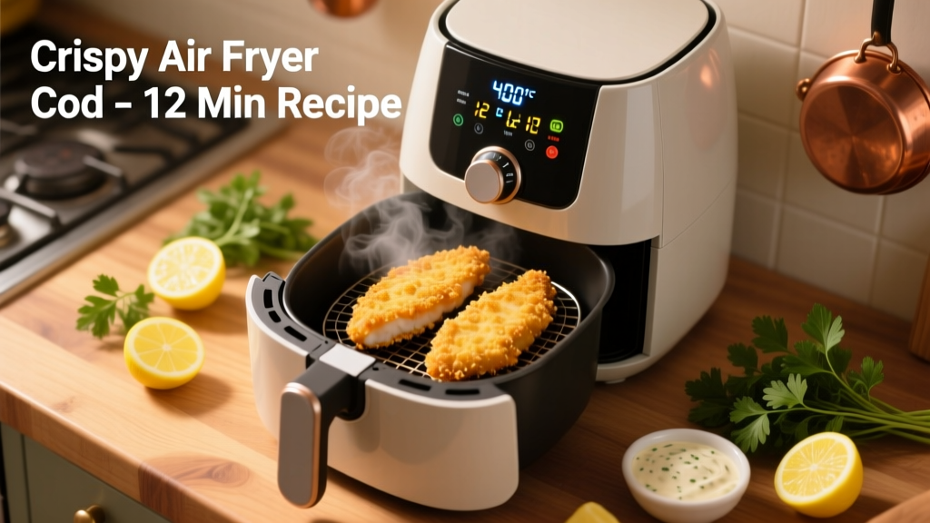 How to Cook Frozen Breaded Cod in Air Fryer (Crispy!)
