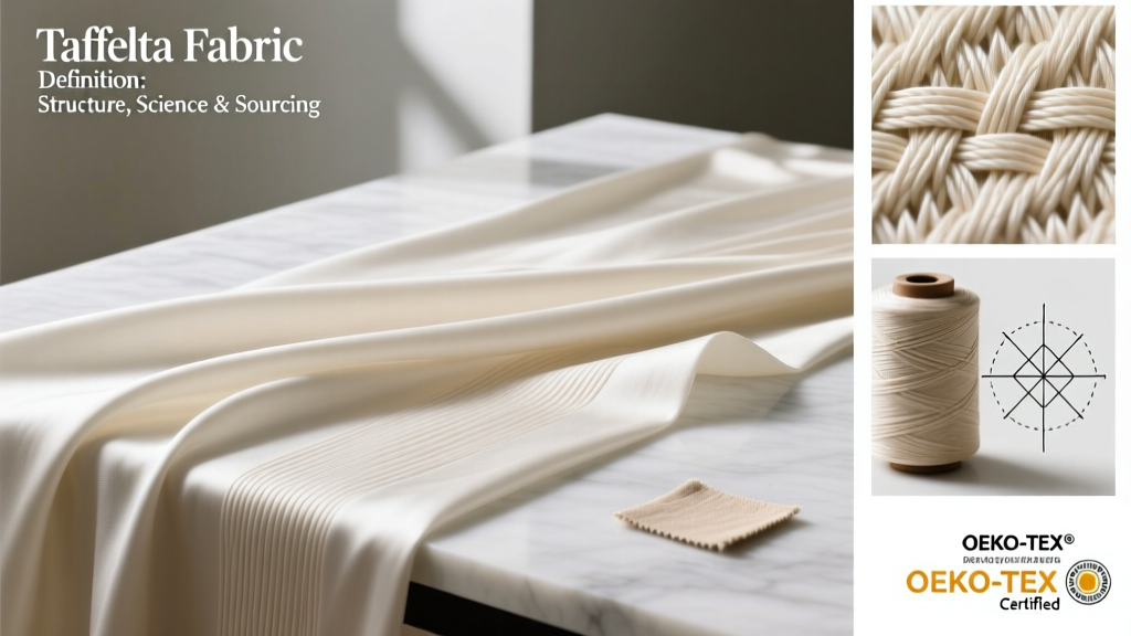 Taffeta Fabric Definition: Structure, Science & Sourcing