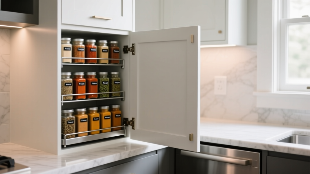 How Does a Pull Out Spice Cabinet Work? (Simple Guide)