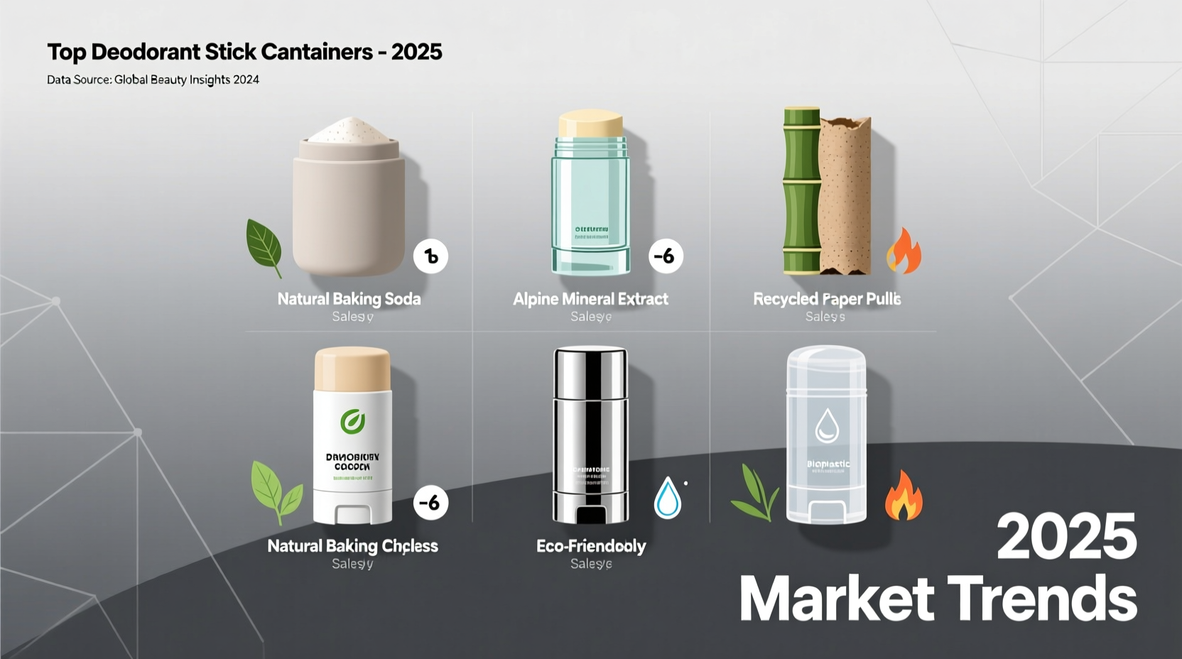 Top Deodorant Stick Containers: Market Analysis & Best Sellers 2025