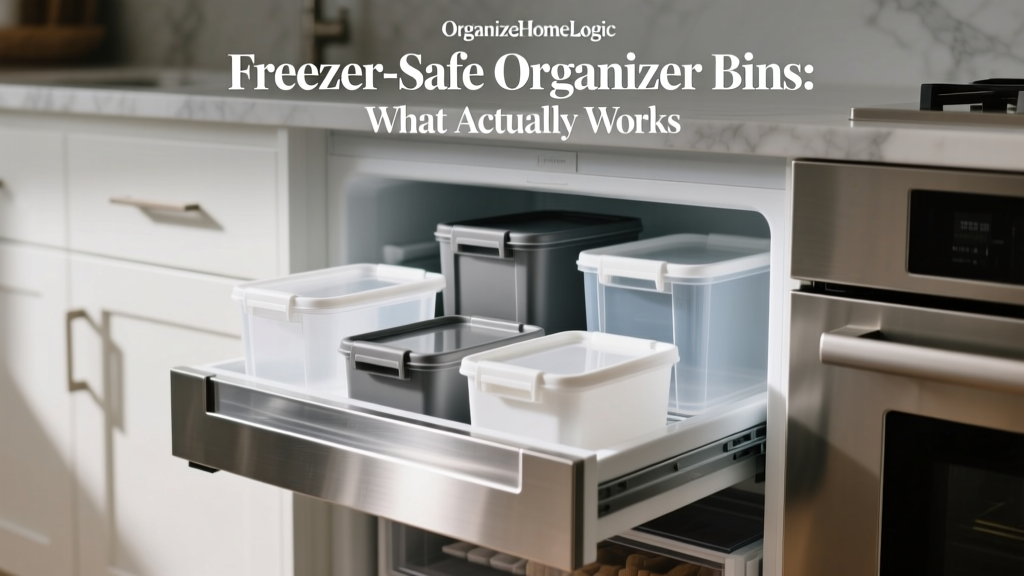 Freezer-Safe Organizer Bins: What Actually Works