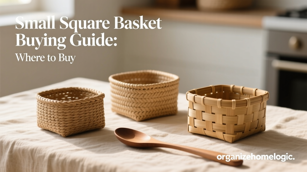 Small Square Basket Buying Guide: Where to Buy