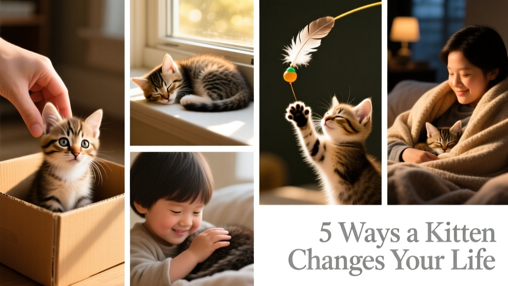 5 Ways Bringing Home a New Kitten Will Change Your Life