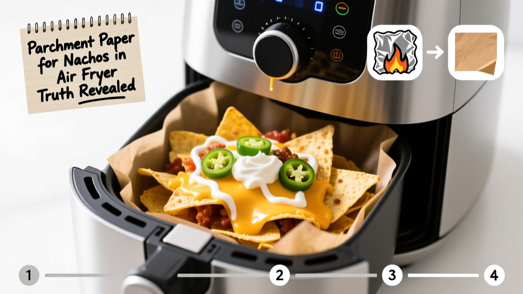 Parchment Paper for Nachos in Air Fryer: Truth Revealed