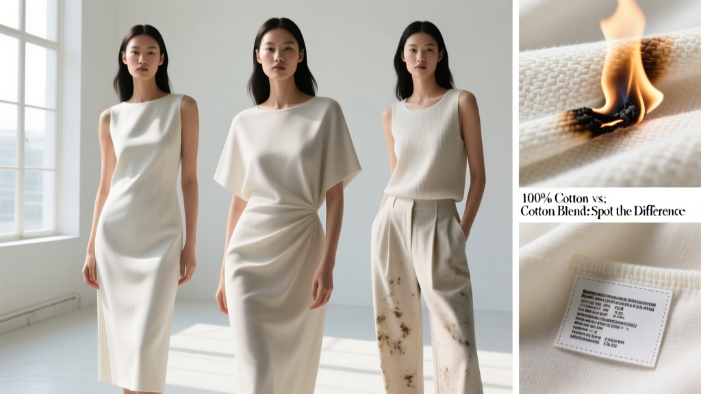 100% Cotton vs. Cotton Blend: Spot the Difference