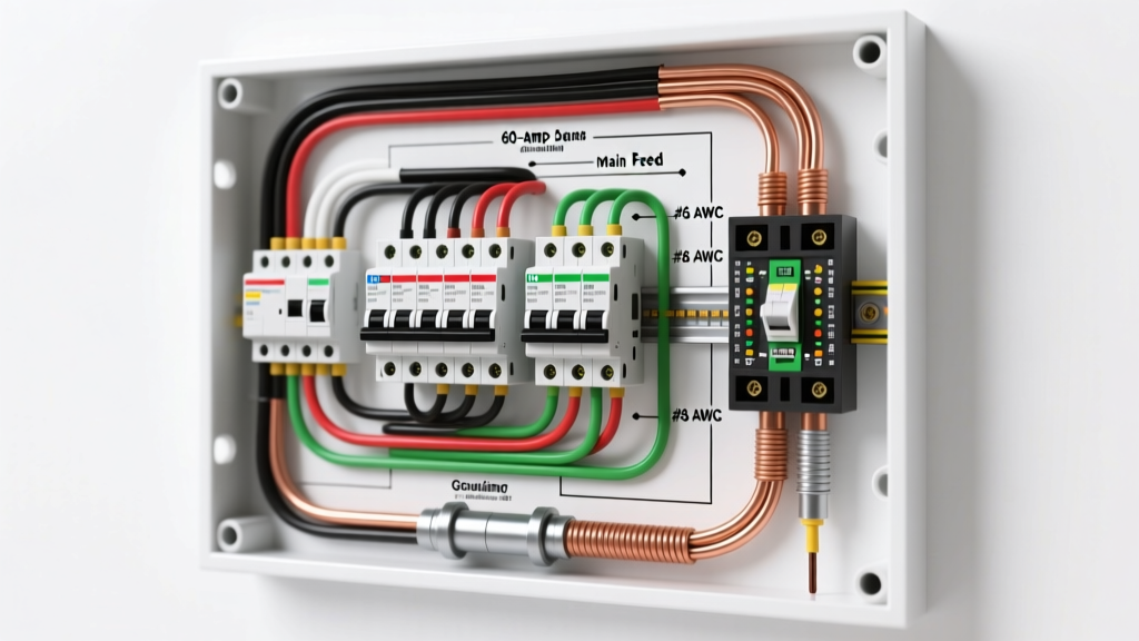 Wiring Diagram for 60 Amp Subpanel: NEC Safety & Code Guide