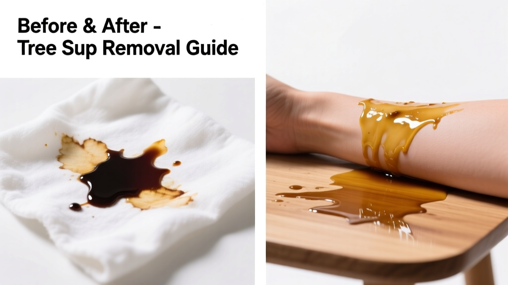 How to Remove Tree Sap from Clothes, Skin, and Surfaces