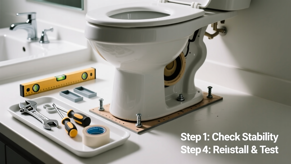 How to Fix a Rocking Toilet: Step-by-Step Repair Guide