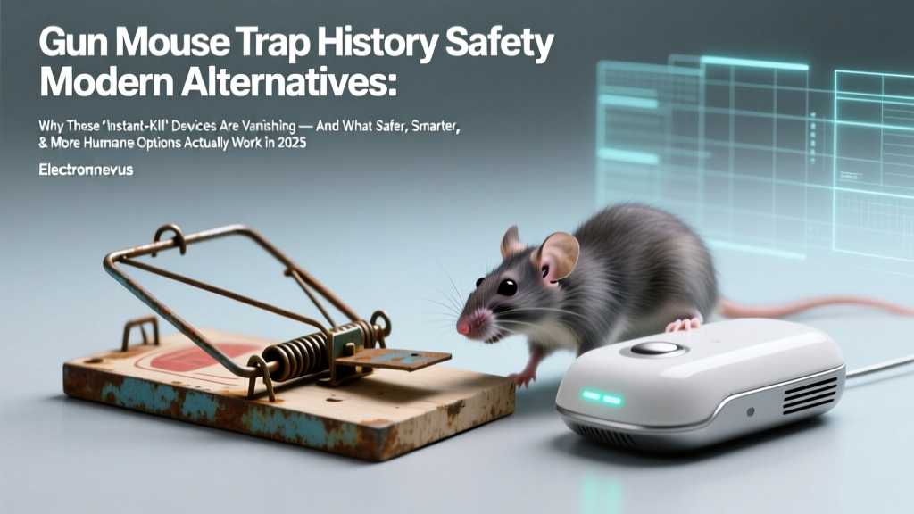 Gun Mouse Trap History Safety Modern Alternatives: Why These 'Instant-Kill' Devices Are Vanishing — And What Safer, Smarter, & More Humane Options Actually Work in 2025