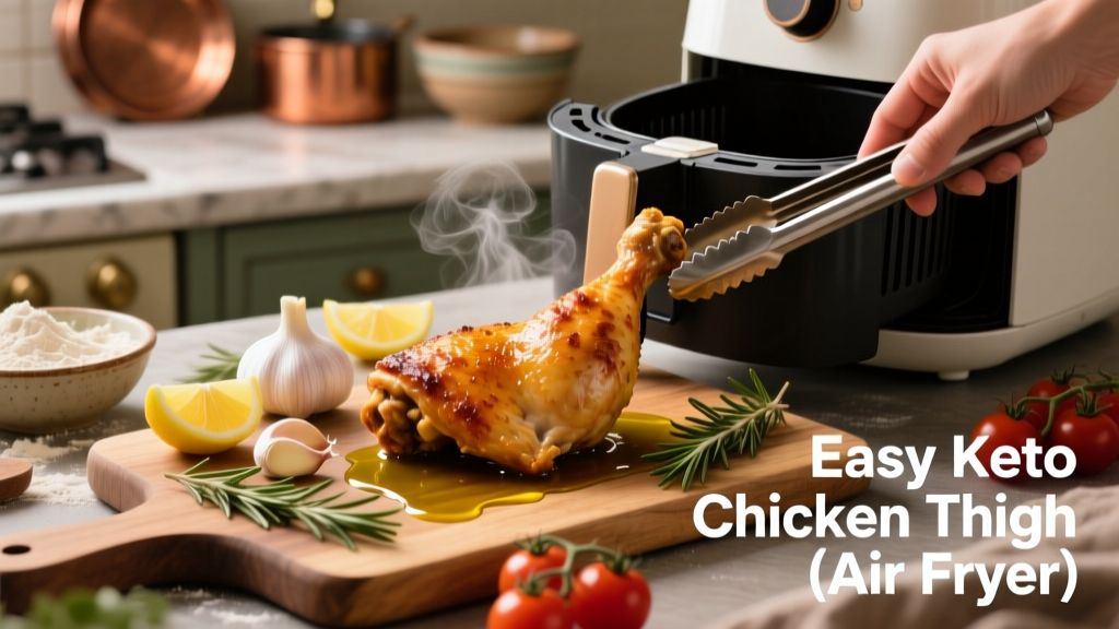 Easy Keto Chicken Thigh Recipes for Air Fryer