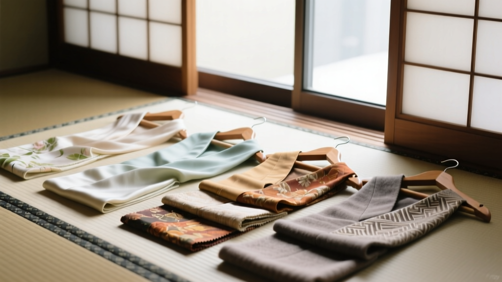 Kimono Fabric Weight Seasonality and Care Calendar Guide