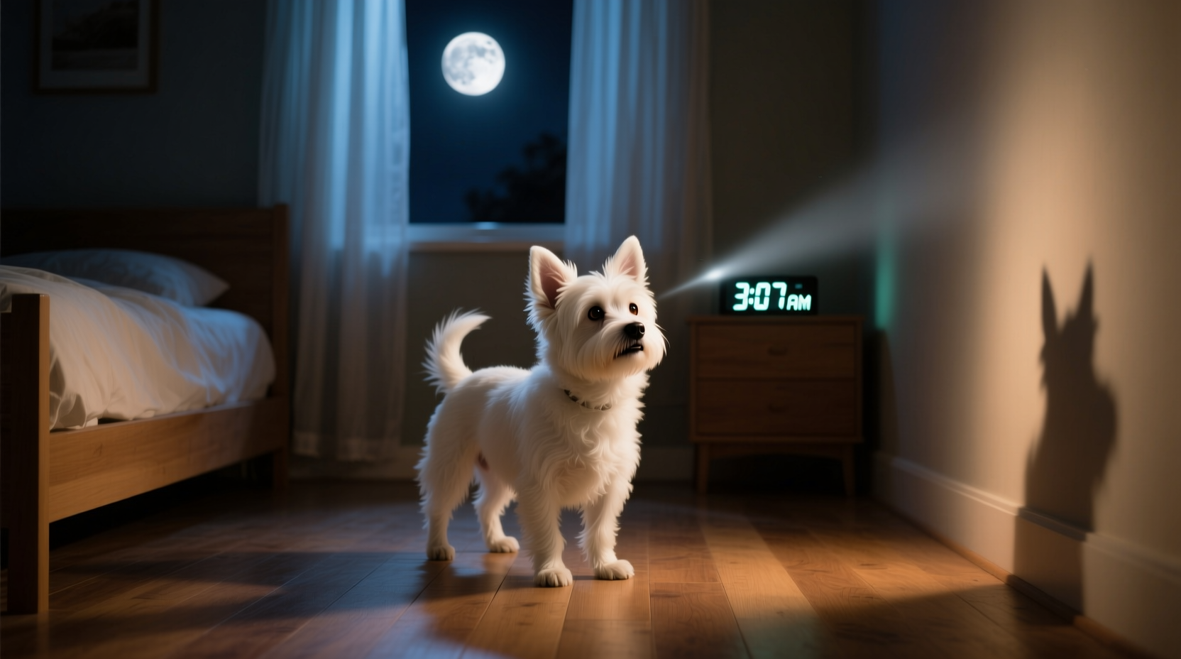 why does my dog bark at nothing at 3am and how to reduce nighttime noise