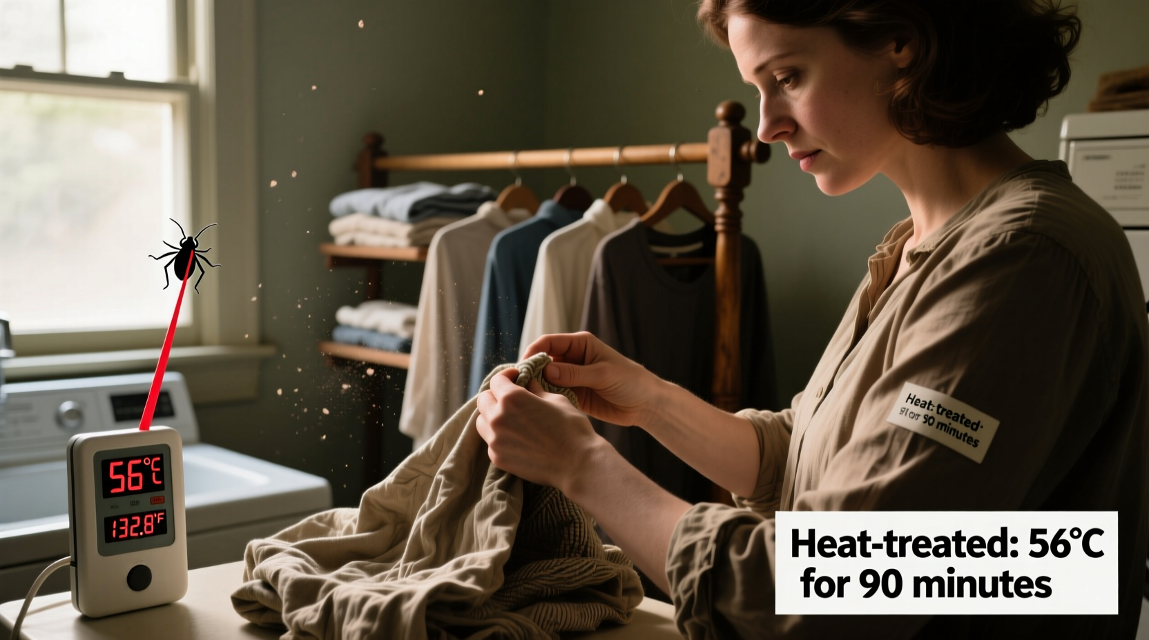 cold water washing enough for bed bugs