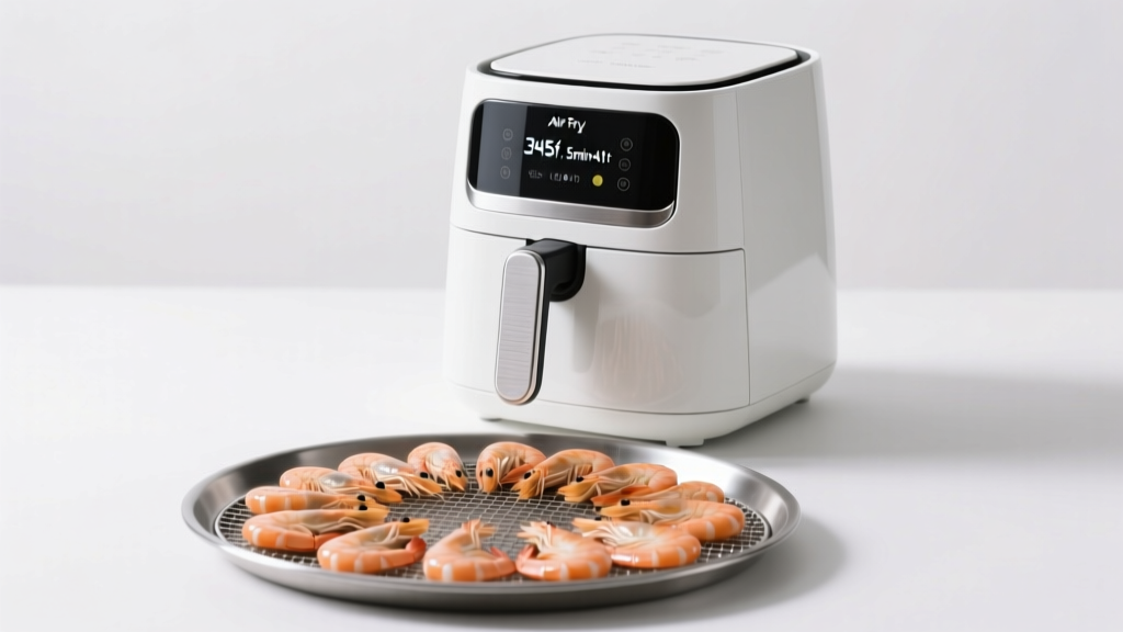 Air Frying Raw Shrimp: Why 390°F for 4:07 Turns Them Rubb...