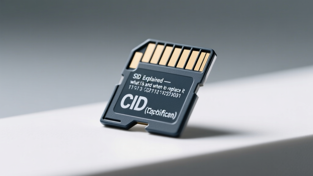 SD Card CID: What It Is & When to Replace