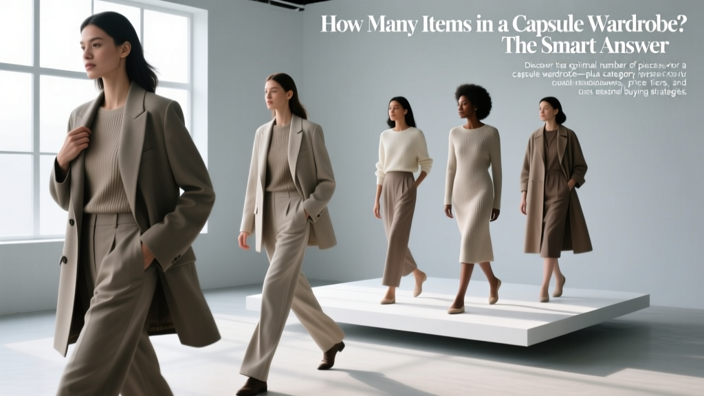 How Many Items in a Capsule Wardrobe? The Smart Answer