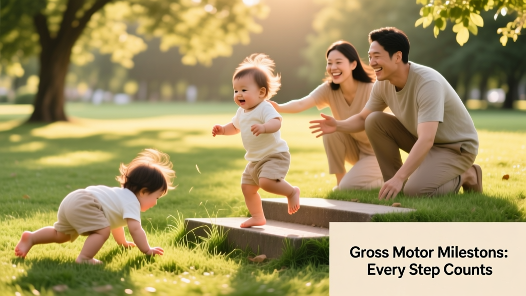 All About Gross Motor Skills in Babies, Toddlers, and Preschoolers: What Every Parent Needs to Know (With Video Insights)