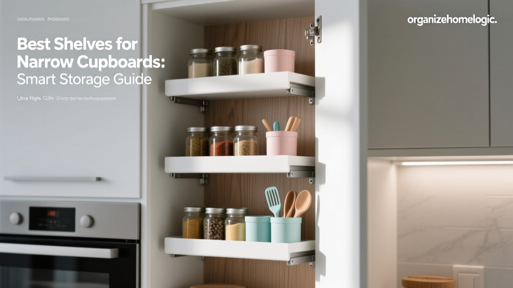 Best Shelves for Narrow Cupboards: Smart Storage Guide