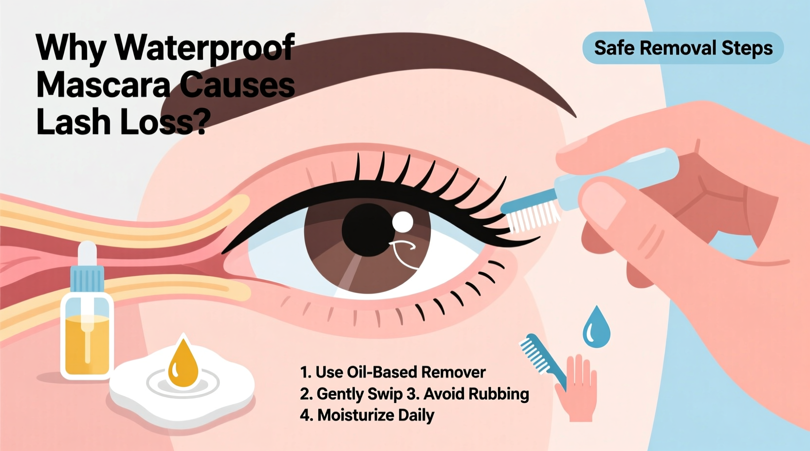 Why Do My Eyelashes Fall Out When I Wear Waterproof Mascara Safe ...