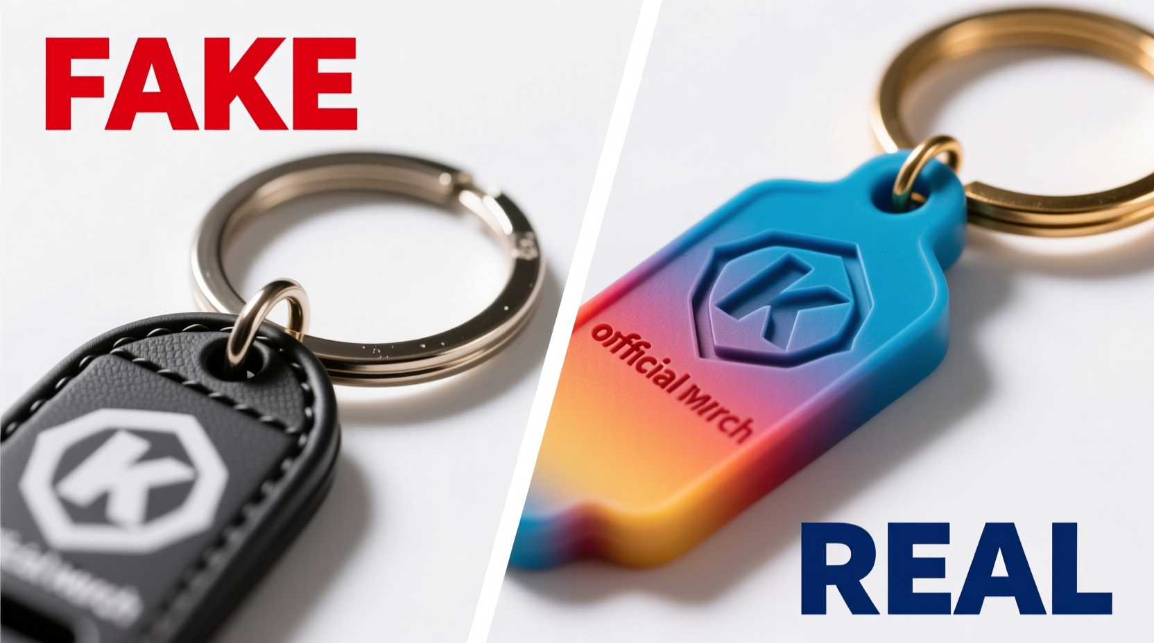 anime keychain fakes vs authentic merch how to spot the difference instantly