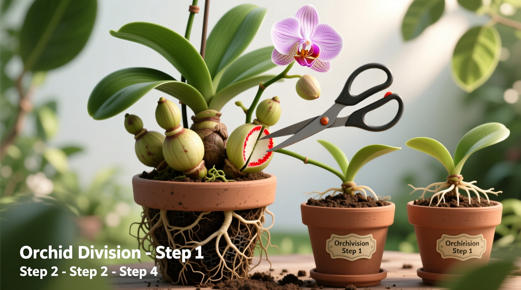 Divide Orchids in 5 Steps | TheHomeSprouts