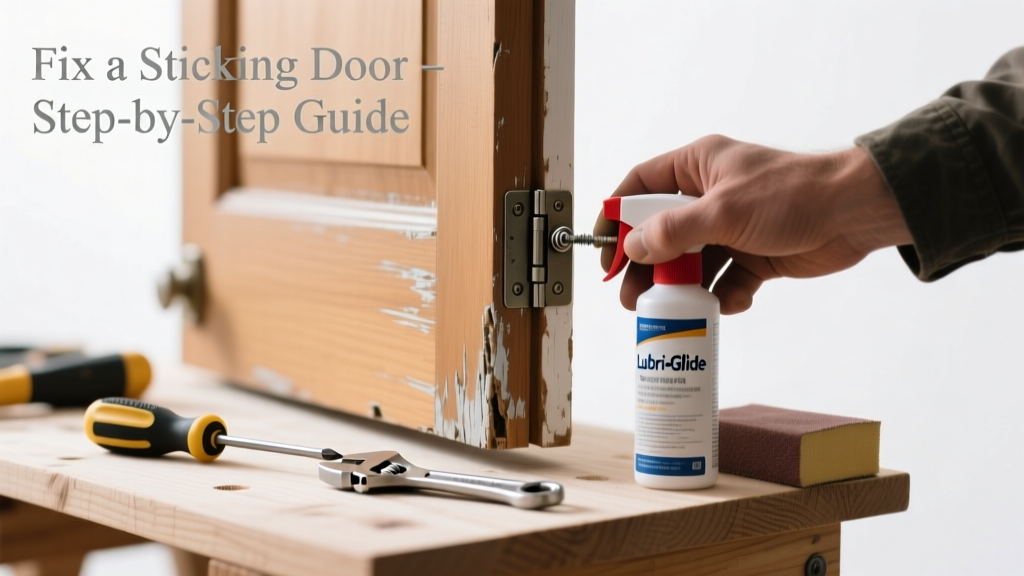 Fix a Sticking Door That Squeaks, Scrapes, or Grinds