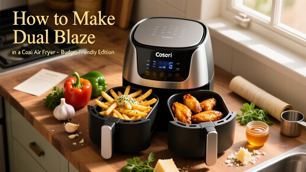 How to Make Dual Blaze in a Cosori Air Fryer (Budget Guide)