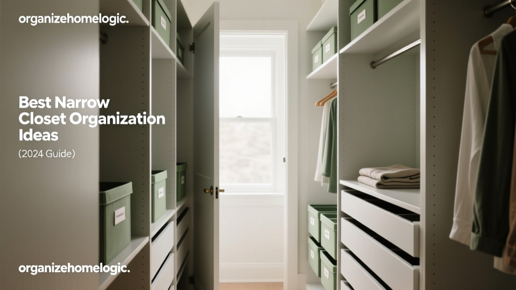 Best Narrow Closet Organization Ideas (2024 Guide)