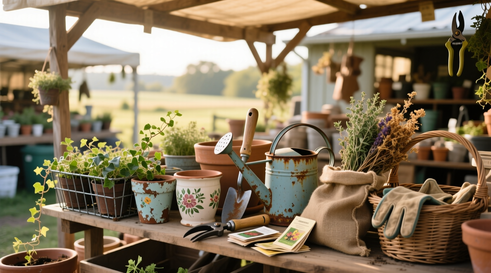 spring gardening items to thrift