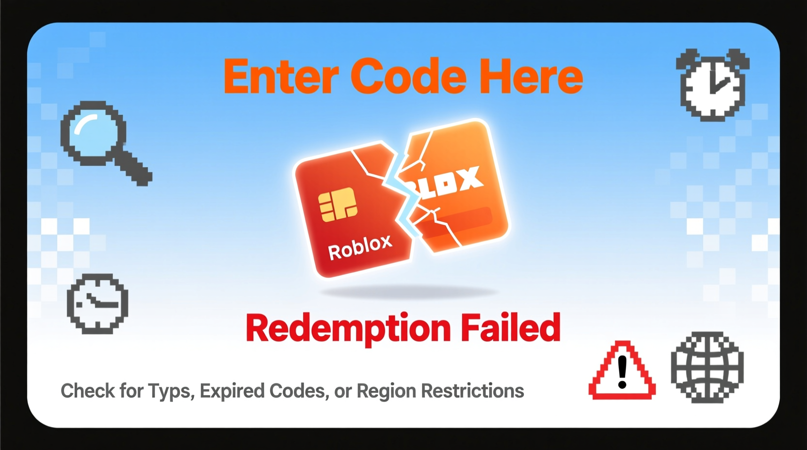 roblox gift card redemption issues help my code isnt working