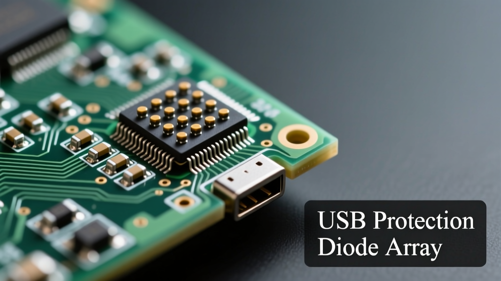 Tiny Diode Array Protects USB Ports: How Integrated ESD Protection Saves Design Time and System Reliability