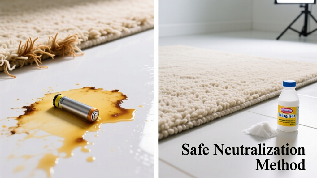 How to Remove Battery Acid from Carpet Safely