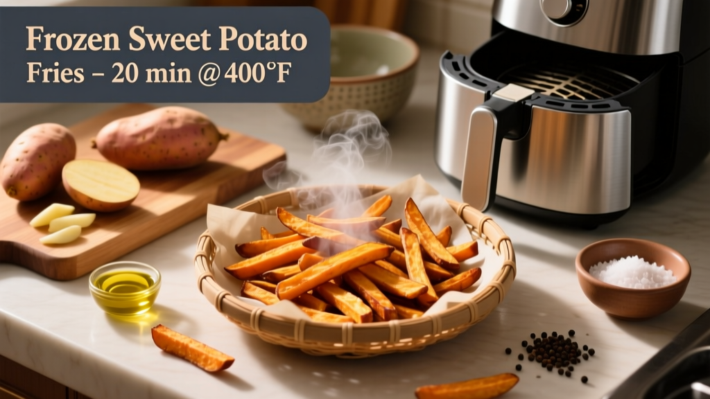 Frozen Sweet Potato Fries Cooking Time: Air Fryer Guide