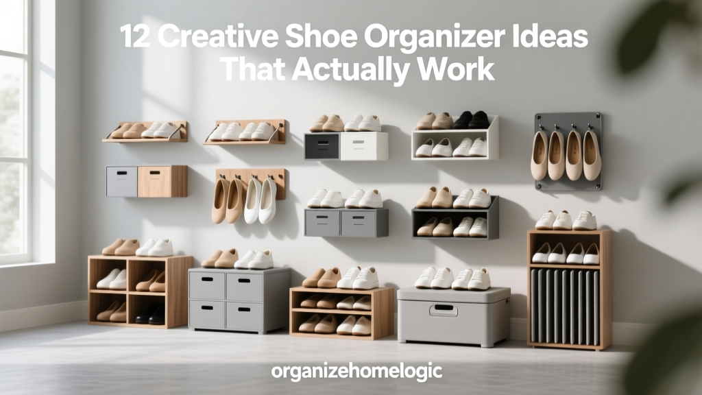 12 Creative Shoe Organizer Ideas That Actually Work