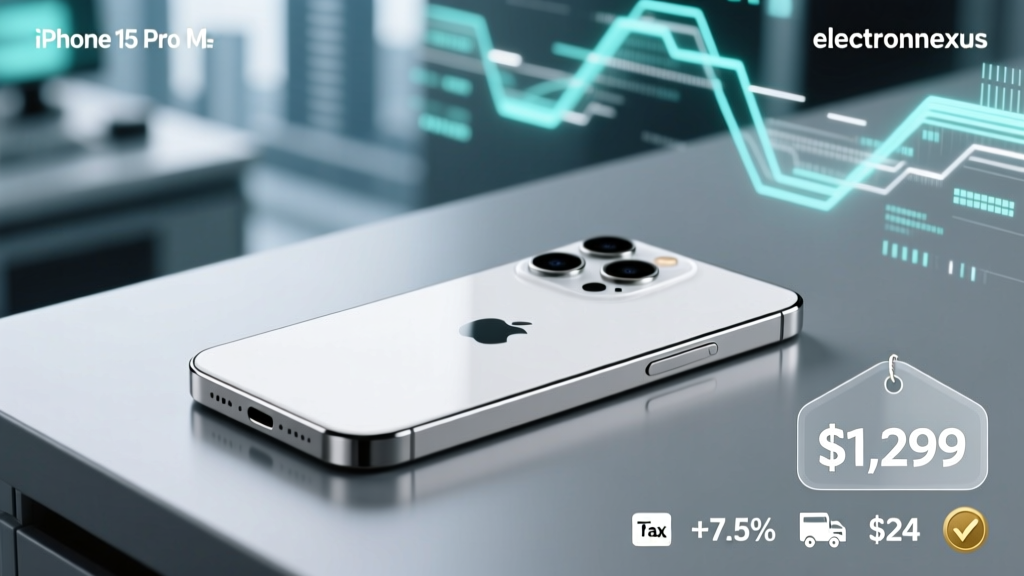 iPhone 15 Pro Max Price in USA: What You’ll *Actually* Pay in 2026 for New & Refurbished Models (No Hype, Just Verified Retailer Data + Hidden Tax/Shipping Costs)