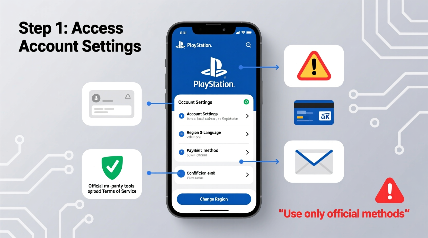 how to change region on playstation store safely and legally
