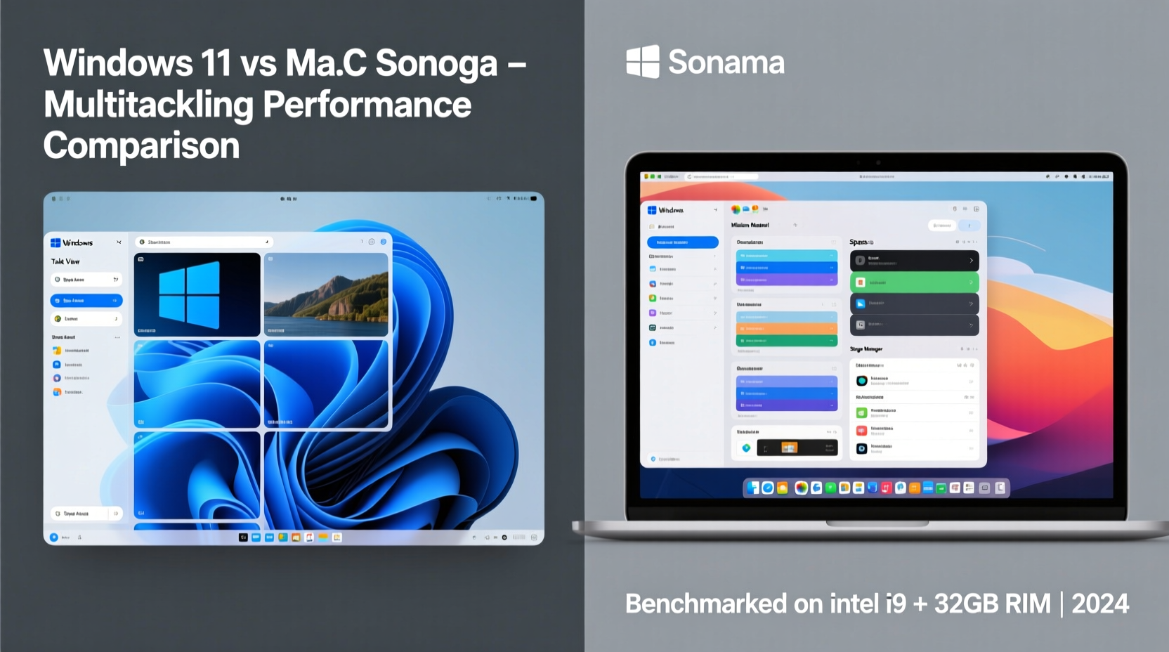 windows 11 vs macos sonoma which os handles multitasking smoother