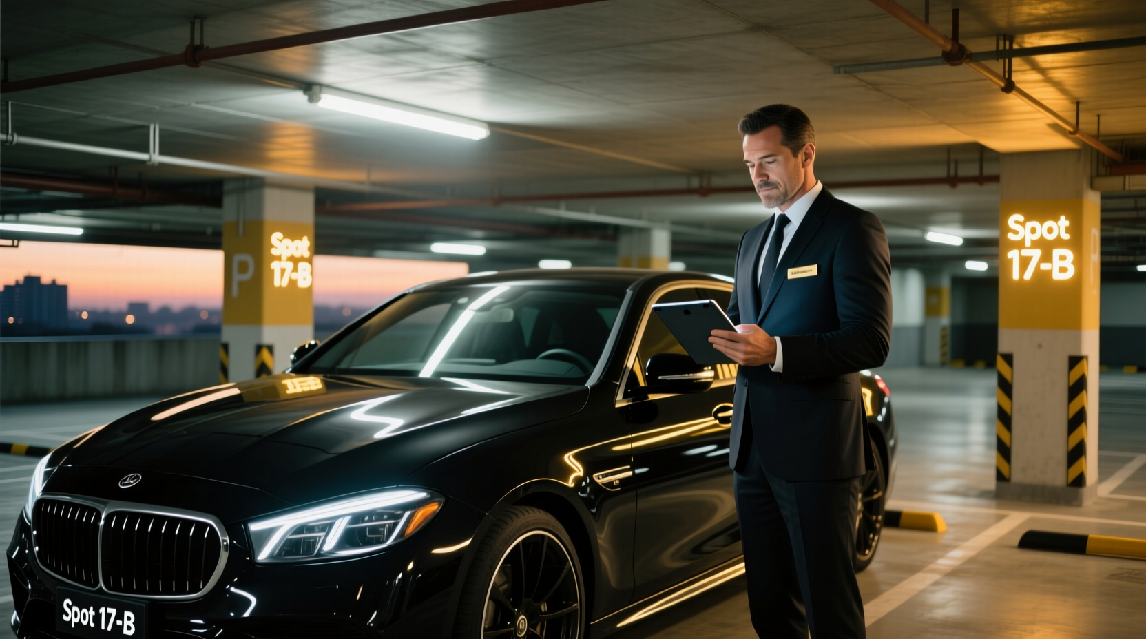 valet remembers where you parked even if you forgot to
