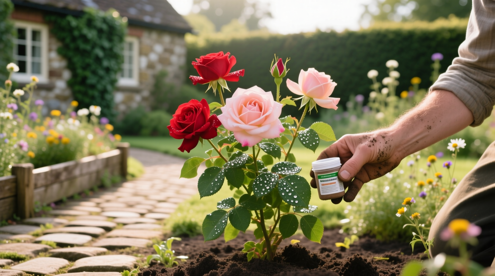 how when to fertilize roses