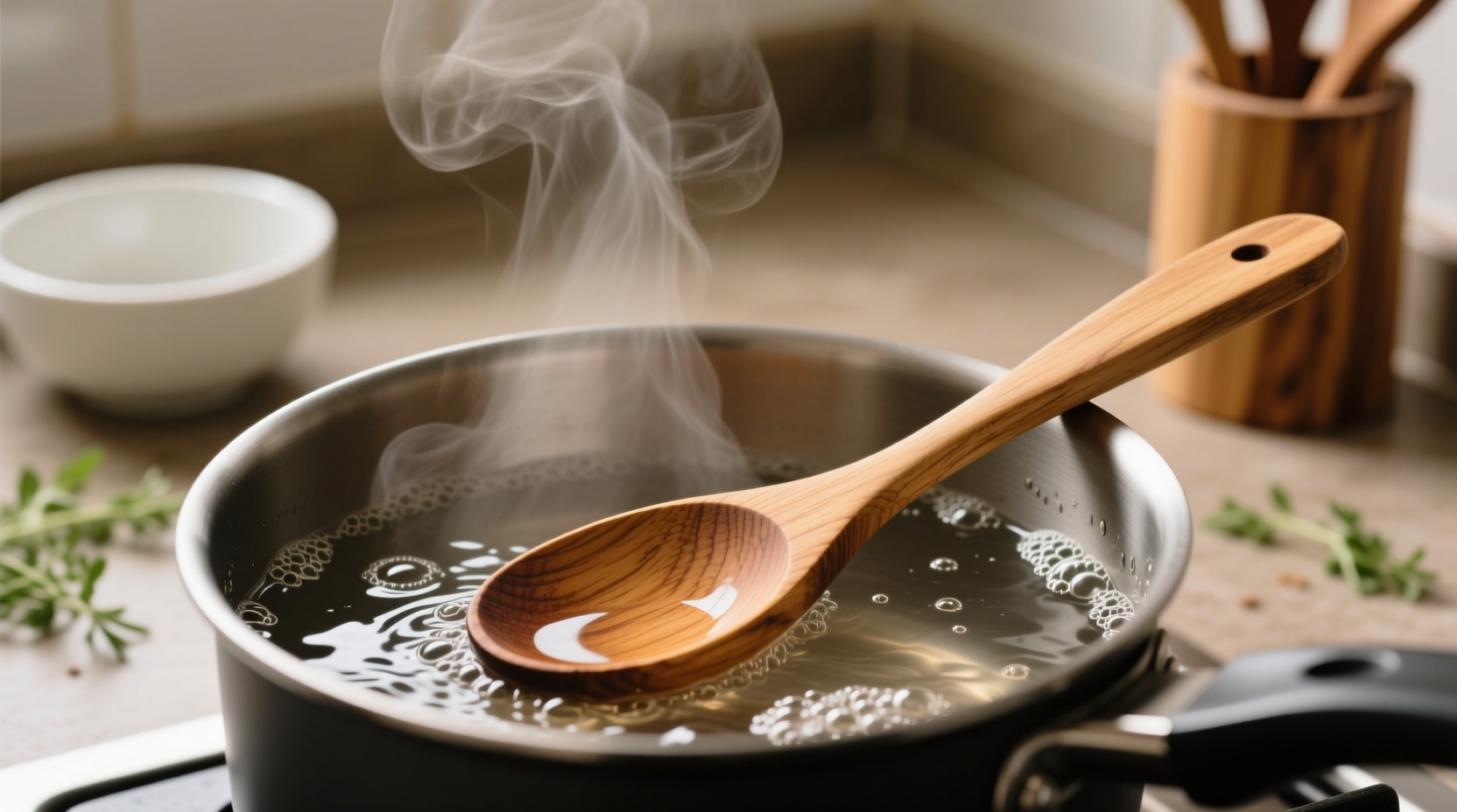 should you boil wooden spoons