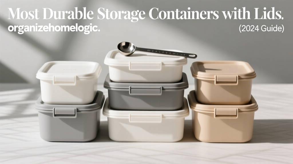 Most Durable Storage Containers with Lids (2024)