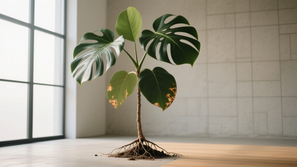 Large Indoor Plants with Shallow Roots in Bright Light
