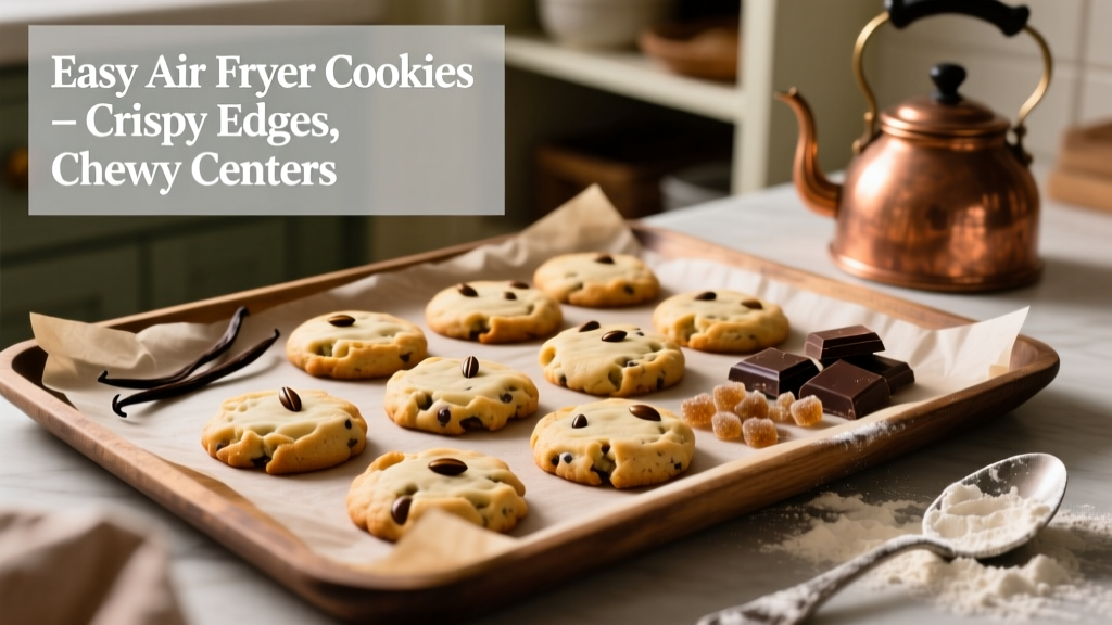 Easy Air Fryer Cookies: Crispy Edges, Chewy Centers