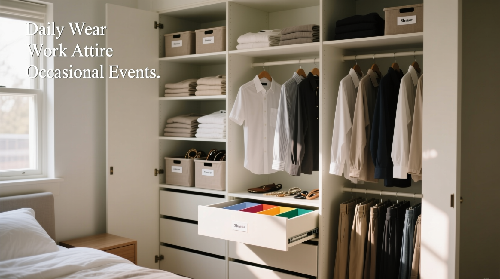 closet organization tips what s science what s scroll bait
