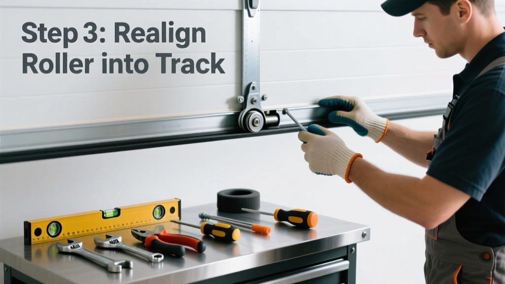 Fixing a Garage Door Off Track: Step-by-Step Repair