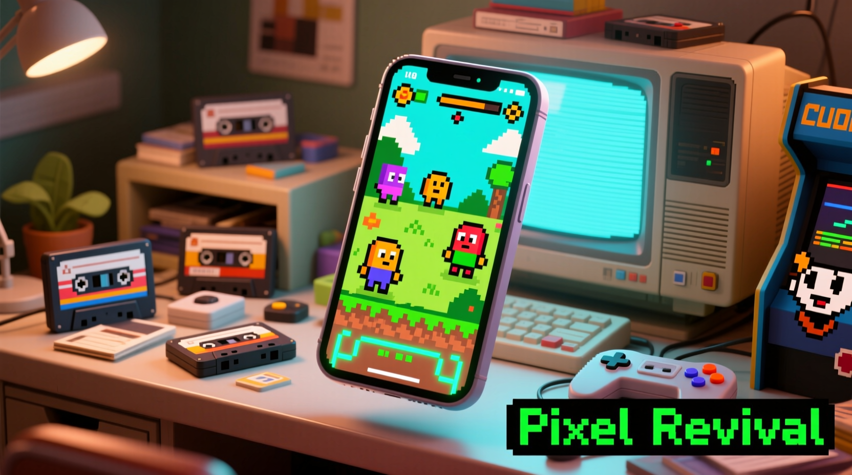 why did pixel art resurge in indie mobile games nostalgia meets low cost