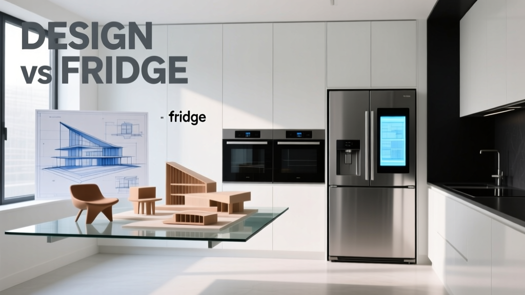Design vs Fridge: Why Your Kitchen’s Most Powerful Appliance Should Never Dictate Your Minimalist Space
